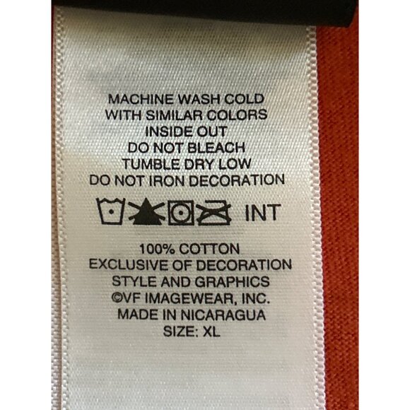 Harley-Davidson Kauai Hawaiian Orange T-Shirt XL 100% Cotton Mens Graphic Tee - Picture 5 of 7